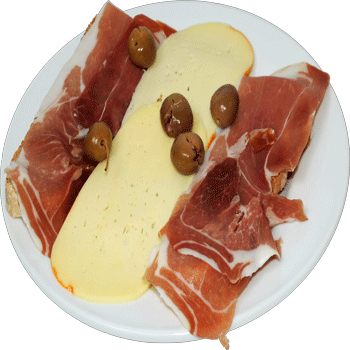 Pa amb oli served at Sa Foganya